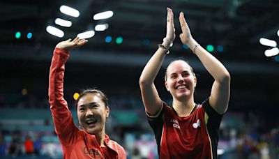 Olympics-Table Tennis-Germany edge US women’s team to reach quarters, China’s Ma debuts in Paris