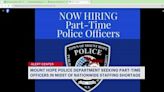 Mount Hope Police Department seeking part-time officers amid nationwide staffing shortage