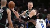 Celtics' Porzingis has rare tendon issue in lower left leg, is questionable for Game 3 of NBA Finals