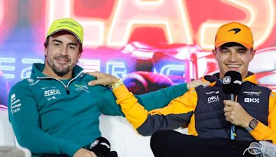 La paz vuelve a reinar en la amistad entre Alonso y Norris: “Cuando alguien como él se acerca a ti...”