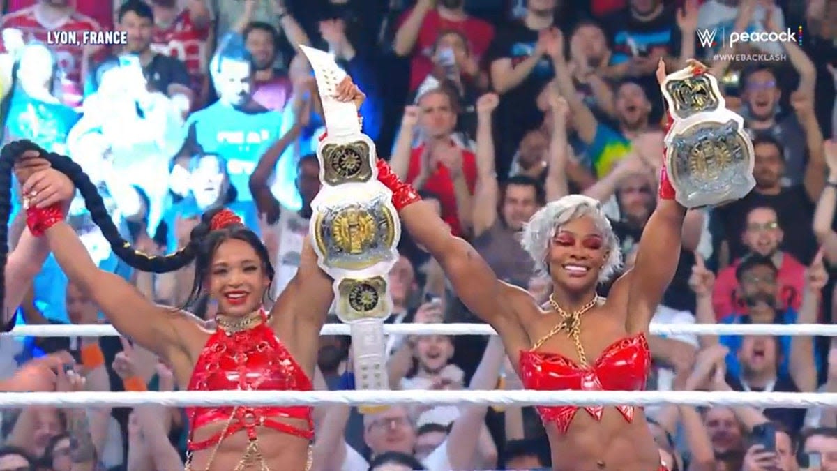 WWE Backlash 2024: WWE Fans Are Loving Bianca Belair and Jade Cargill as Women's Tag Team Champions