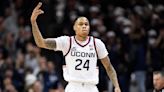 Hawkins leads unbeaten No. 8 UConn past Okla St 74-64