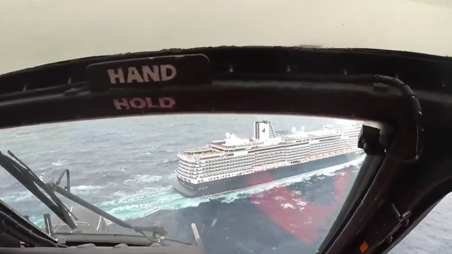 VIDEO: U.S. Coast Guard’s Astoria crew rescues injured man from cruise ship