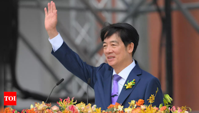 Lai Ching-te sworn in as new Taiwan President, says 'no concessions on freedom' in first speech - Times of India