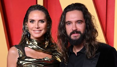 Heidi Klum Celebrates Anniversary With Tom Kaulitz in Itty-Bitty Black Two-Piece