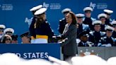 Harris addresses US Air Force Academy graduates near 80th D-Day anniversary