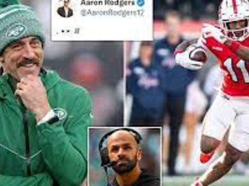 Jets Rookie Malachi Corley Moving Into QB Aaron Rodgers Guest House
