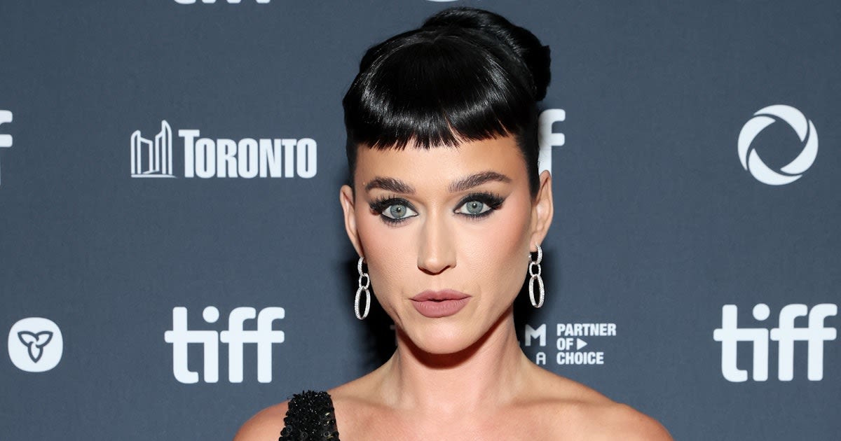 Katy Perry Wore A Skintight LBD Full Of Daring Cutouts