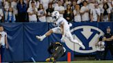 BYU’s Masen Wake walking away from football