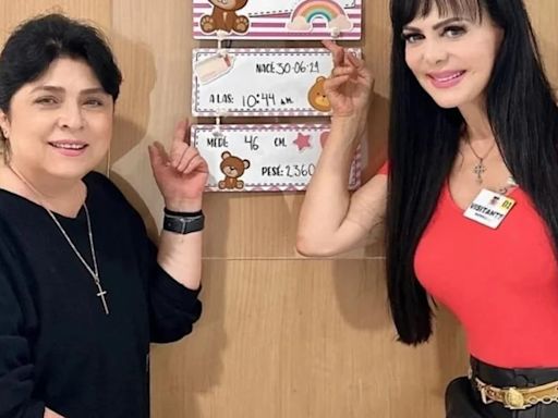 Maribel Guardia compartió fotos junto a Victoria Ruffo y la bebé Tessa, hija de José Eduardo Derbez