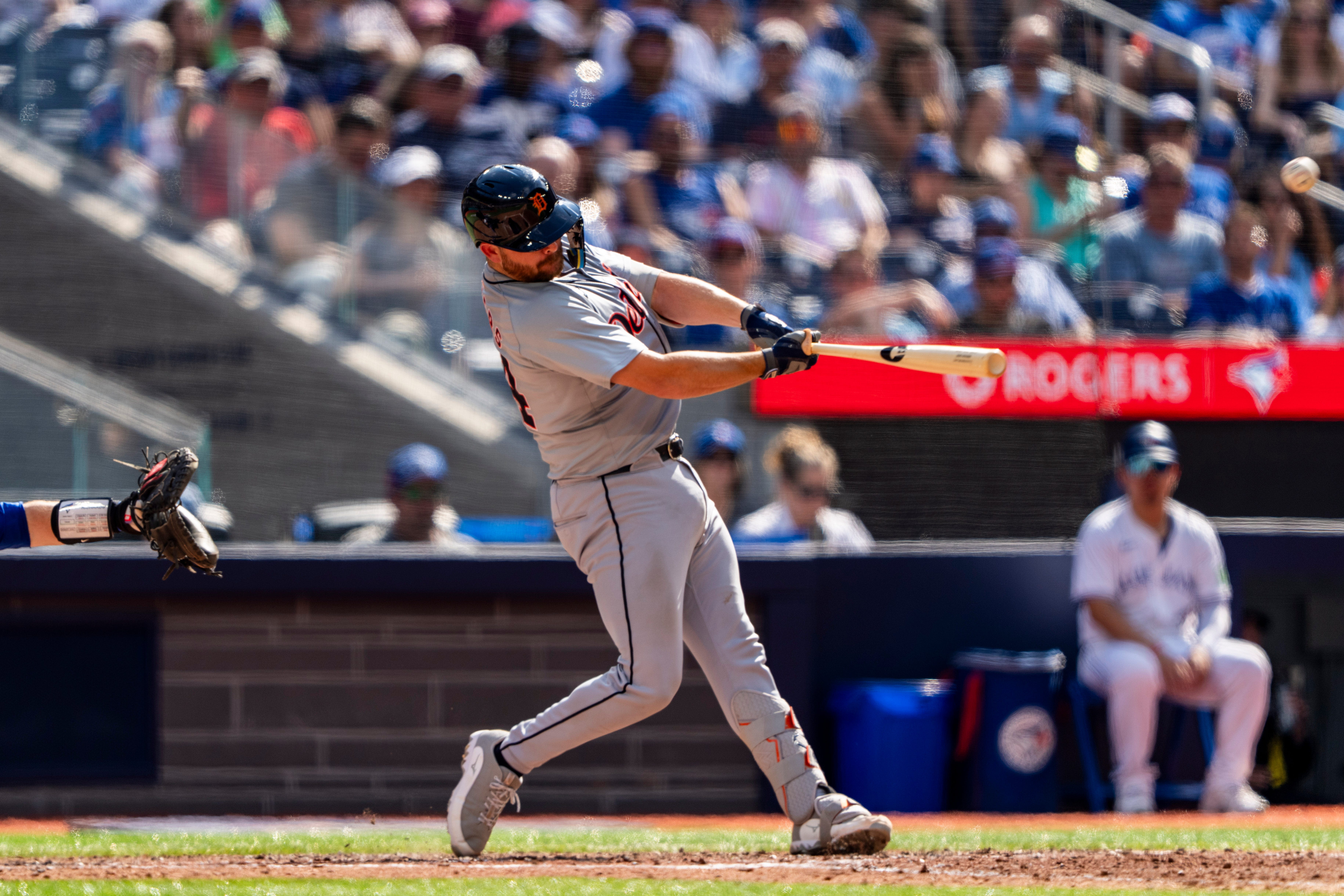 Detroit Tigers ride grand slam from Jake Rogers to 7-3 win over Toronto Blue Jays