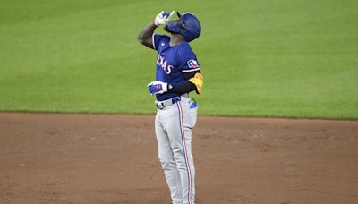 Langford hits for cycle to help Rangers snap 6-game skid with 11-2 win over Orioles