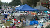 Crews cleanup pro-Palestinian encampment after protest at UCLA