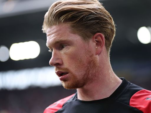 Kevin De Bruyne returns to Man City training with a new look ‍♂️