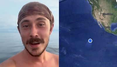 Un surfista, viral a más de 1.500 kilómetros de tocar tierra