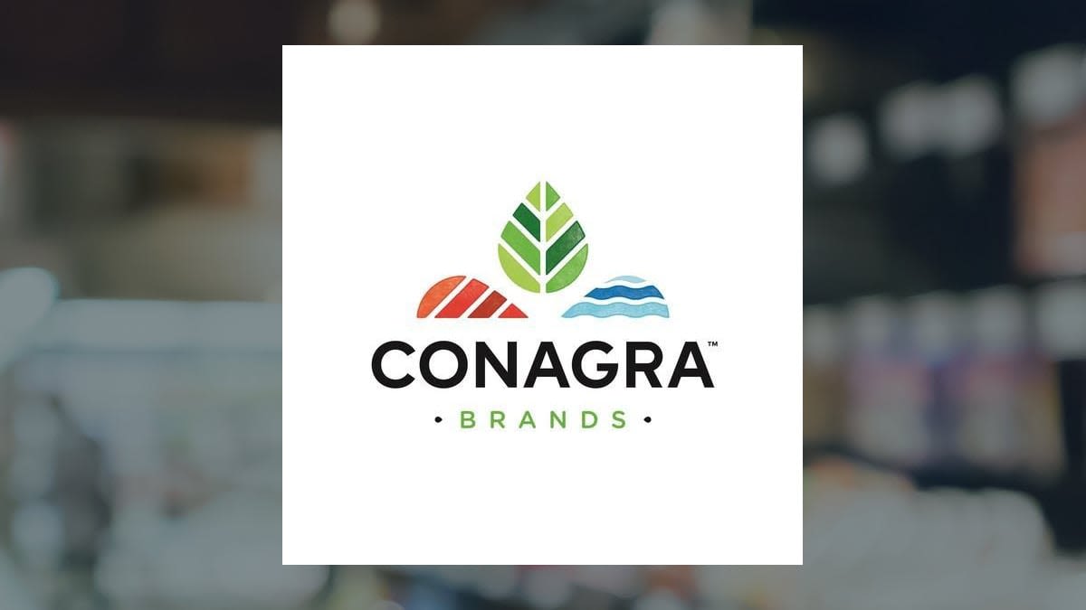 Conagra Brands (NYSE:CAG) Posts Earnings Results, Beats Estimates By $0.04 EPS