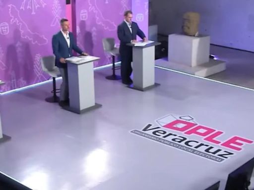 EN VIVO: segundo debate de Veracruz entre Rocío Nahle, Pepe Yunes y Polo Deschamps