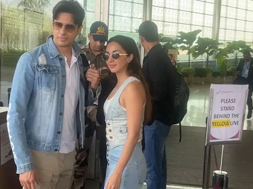 Kiara Advani And Sidharth Malhotra Wear Matching Fits As They Go On Shopping Spree. See Pic