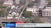 Firefighters respond to apartment fire in Boyle Heights