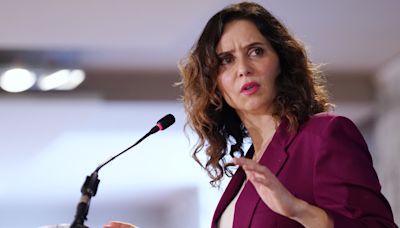Isabel Díaz Ayuso carga contra el PSOE: cree que el proyecto de Pedro Sánchez es "gobernar a toda costa"