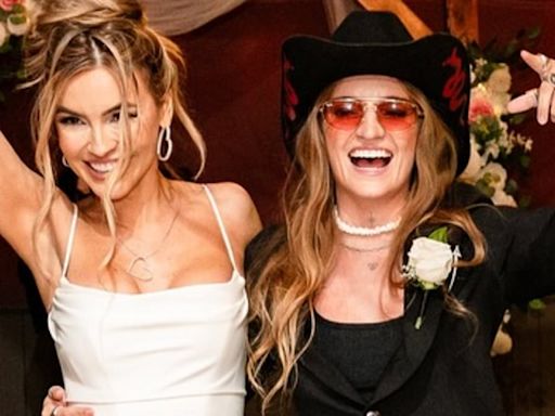 Inside G Flip and wife Chrishell Stause's glamorous second wedding