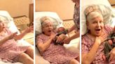 90-year-old grandma is at a loss for words when she holds newborn great-grandchild: ‘I’m in heaven’