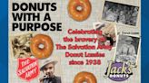 Jack's Donuts, The Salvation Army giving away free donuts for 'Donuts with a Purpose' on Monument Circle