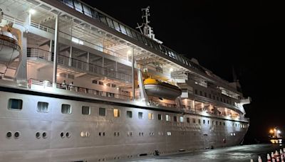 'Ecstatic' cruise ship passengers finally depart Belfast after four months