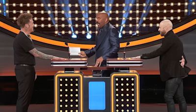 Steve Harvey shouts Family Feud answer he's never said on TV before