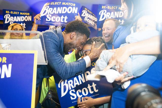 Baltimore Mayor Brandon Scott wins rematch against Sheila Dixon