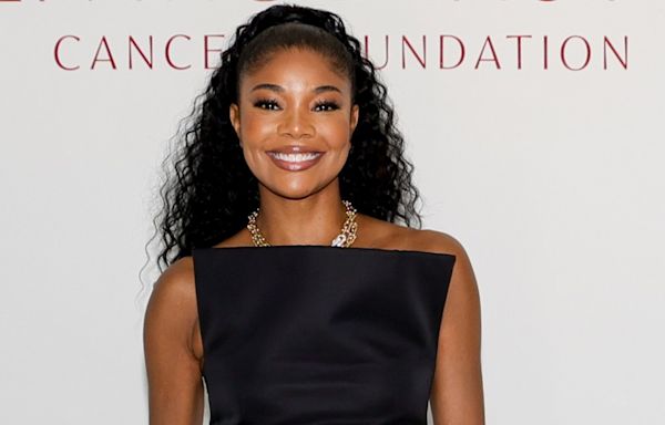 Gabrielle Union Puts Sultry Spin on Classic Little Black Dress for Living Beauty and Valentino Event