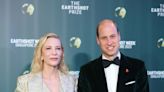 Cate Blanchett Wears Shining Stella McCartney Suit for Earthshot Prize Ceremony With Prince William