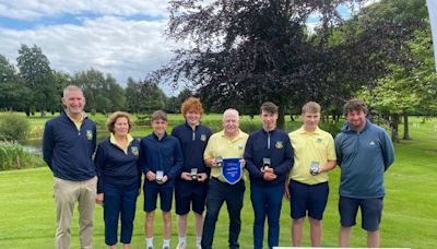 Baltinglass golfers crowned Leinster Central champions