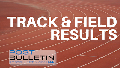 Track and Field results for Saturday, May 11, 2024