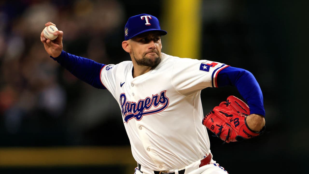 Rangers shut out Nationals 6-0. Eovaldi leaves start with groin injury