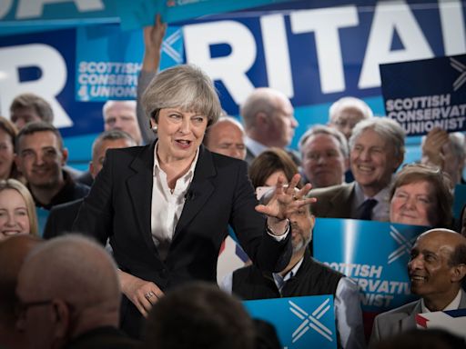 Theresa May tells Tories to ‘go out there and fight’ in last speech as MP