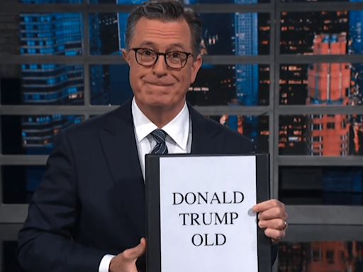 Stephen Colbert Retires His ‘Late Show’ Joe Biden Age Jokes — but Promises to Repurpose Them as ‘Donald Trump Old’ Bits