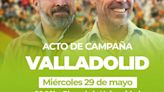 Santiago Abascal abre este jueves la campaña en León y participará en un acto en Valladolid el 29 de mayo