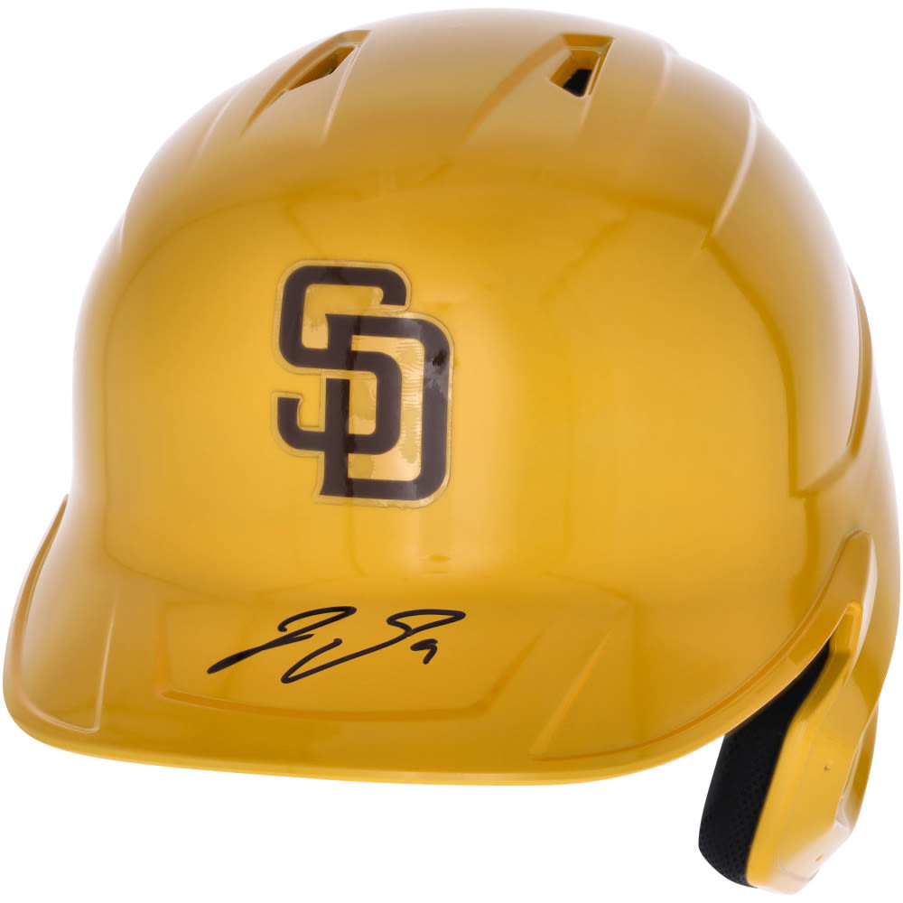 Jake Cronenworth San Diego Padres Autographed Alternate Chrome Rawlings Mach Pro Replica Batting Helmet