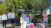 VP Kamala Harris denounces 6-week abortion ban in Jacksonville campaign speech