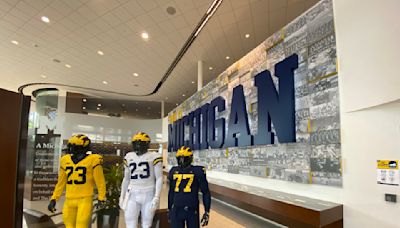 Michigan football shows off new locker rooms in Schembechler Hall