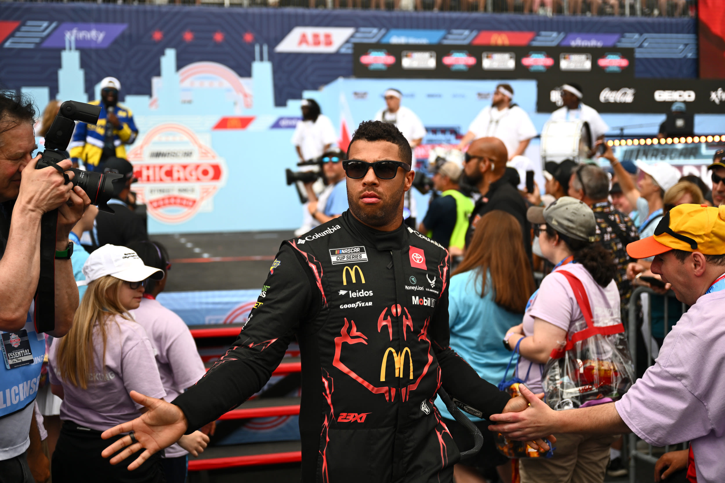 Alex Bowman Reacts To Slam From Bubba Wallace After Grant Park Win