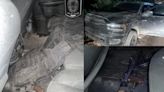 Aseguran pick up Ram con arma y equipo táctico en Allende