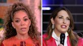 'The View': Sunny Hostin calls out NBC's "despicable" hiring of former RNC Chair Ronna McDaniel and accuses her of "trying to take away the votes of Americans"