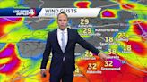 Forecast: Storms move out, winds pick up