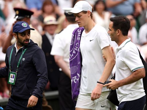 Wimbledon 2024 LIVE: Tennis scores as Jannik Sinner continues Daniil Medvedev clash after medical timeout