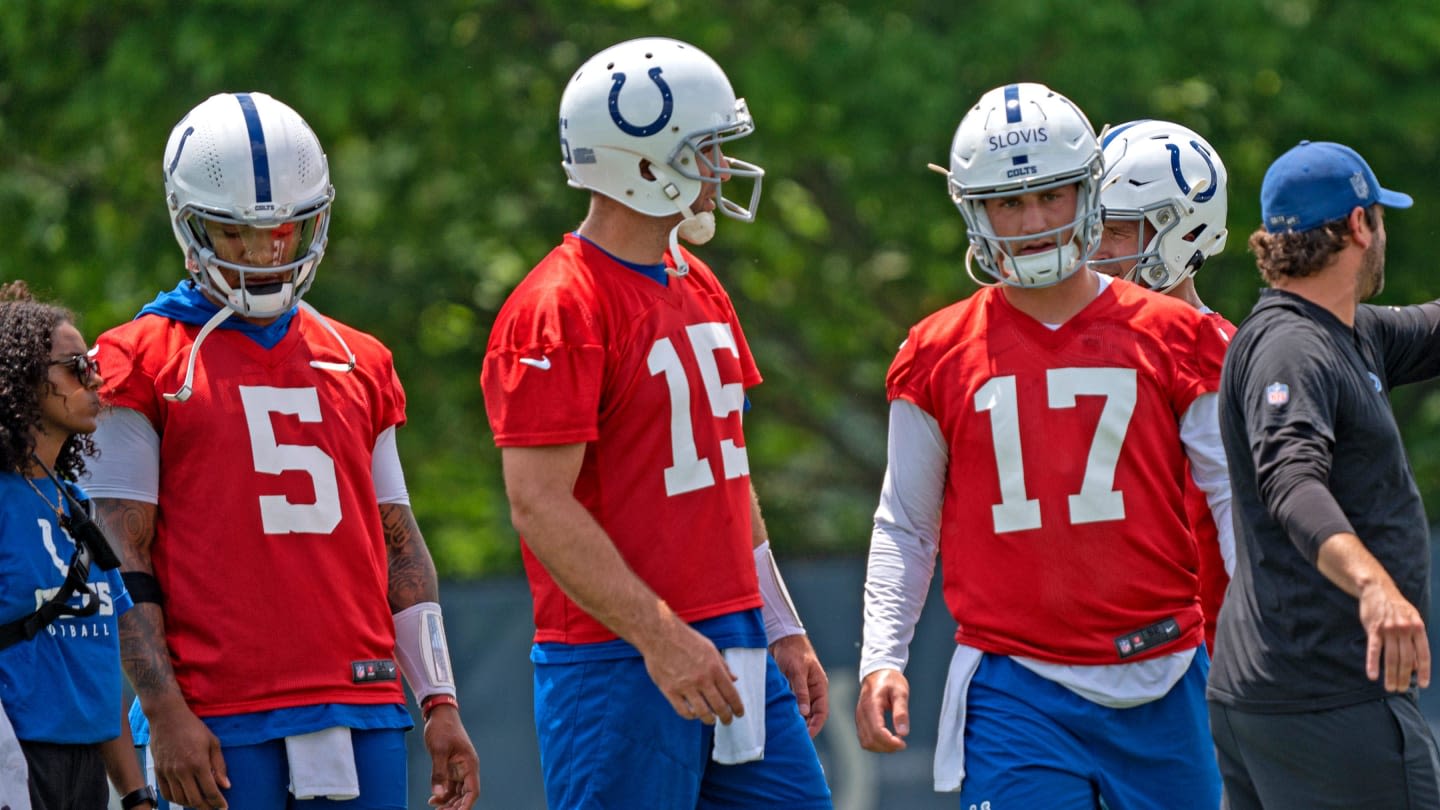 Colts Anthony Richardson Has 'Invaluable' Mentor in Backup QB