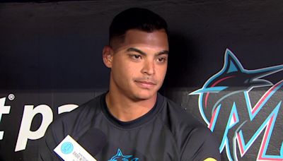 Luzardo throws eight scoreless innings and Chisholm homers as Marlins shut out Brewers 1-0 - WSVN 7News | Miami News, Weather, Sports | Fort Lauderdale