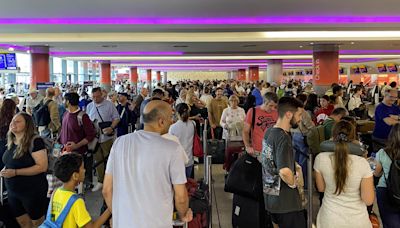 Chaos as dozens more flights cancelled - while TUI axes entire package holidays
