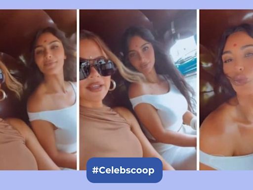 Kim Kardashian and Khloe Kardashian take an auto-rickshaw ride in Mumbai and Desis are shook!